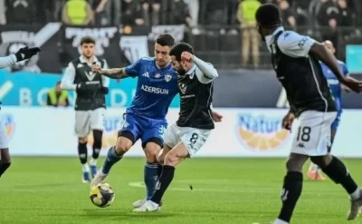 “Qarabağ” və “Neftçi” derbidə dolu