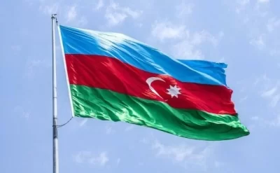 Çikaqonun mərkəzində Azərbaycan bayrağı ucaldıldı - Foto