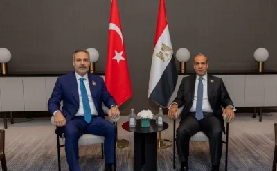 Hakan Fidan misirli həmkarı ilə görüşdü