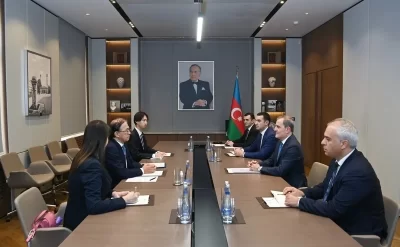 Ceyhun Bayramov Vatanabe Katsuyanı qəbul etdi – FOTOLAR