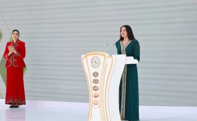 Aşqabadda MAMA "Ana təbiət" beynəlxalq incəsənət sərgisi açıldı - FOTO