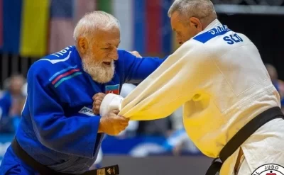Azərbaycanın veteran cüdoçusu Fərhad Rəcəbli 12-ci dəfə Avropa çempionu oldu