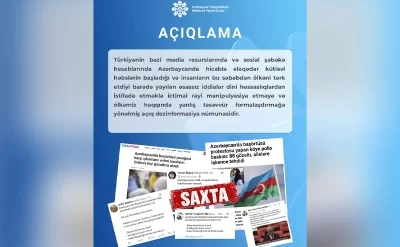 Media və Yayım Şurası Azərbaycan haqqında saxta məlumatların yayılmasını qətiyyətlə pislədi