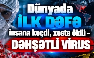 Dünyada İLK DƏFƏ insana keçdi, xəstə öldü