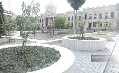 Azərbaycanda bu park yenidən qurulur – FOTOLAR
