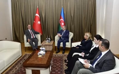 YAP Mərkəzi Aparatında görüş keçirilib - FOTO