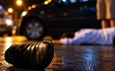 Goranboyda yolu keçmək istəyən kişi avtomobilin altında qaldı