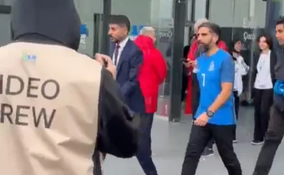 Rövşən Nəcəf 7 nömrəli forma ilə millimizə dəstək olmağa gəldi