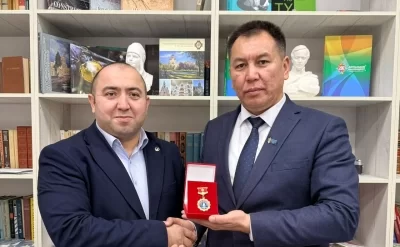 Aqil Ələsgər Bişkekdə medalla təltif olundu –