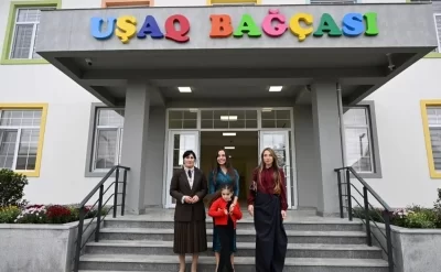 Şamaxıda iki körpələr evi-uşaq bağçası istifadəyə verildi - Foto