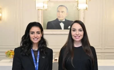 Leyla Əliyeva Şeyxa Əl Nuveysi