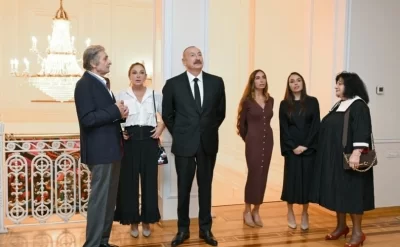 Prezident və ailə üzvləri “Mənim Abşeronum: Üstə gəl”