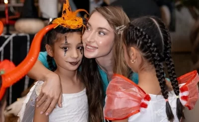 Alyona Əliyeva “Halloween” şənliyində –
