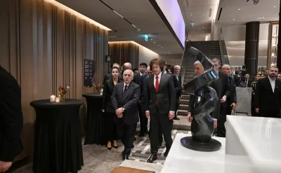 Əli Əsədov Gürcüstanda hotel açılışında - Foto