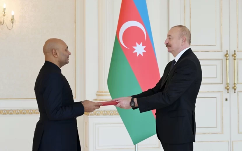 Prezident Hindistanın yeni səfirini qəbul etdi