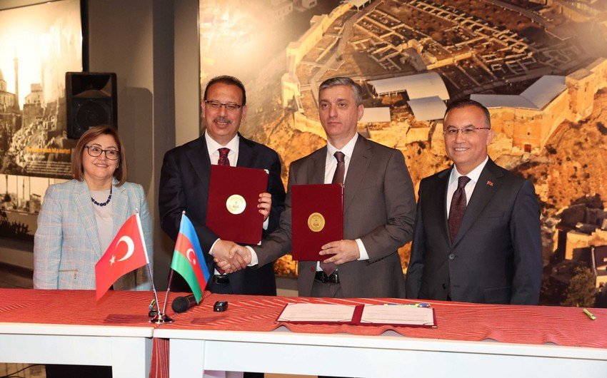 Azərbaycanla Türkiyə arasında protokol imzalandı – FOTO