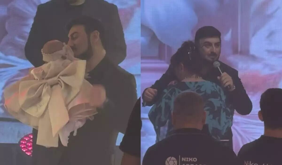 Tolik ad günündə anası və qızı ilə… – VİDEO