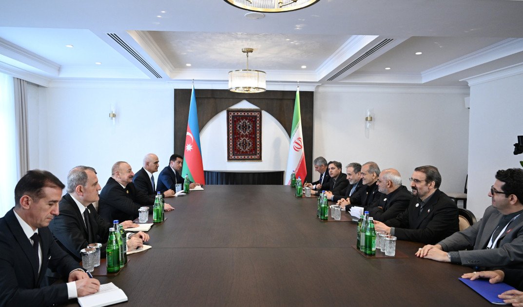 Xankəndidə Əliyevlə Pezeşkianın görüşü keçirilir – FOTOLAR 