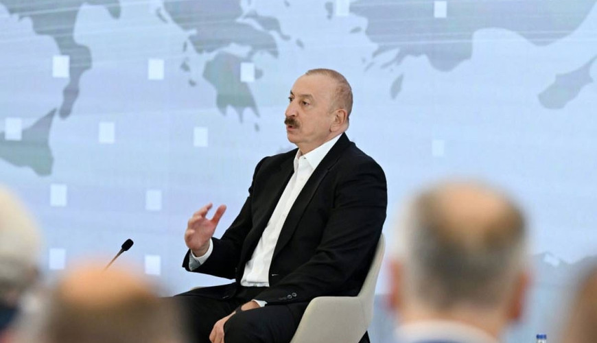  İlham Əliyevdən Şuşada Ukraynaya açıq mesaj: “Heç vaxt işğalla barışmayın!”