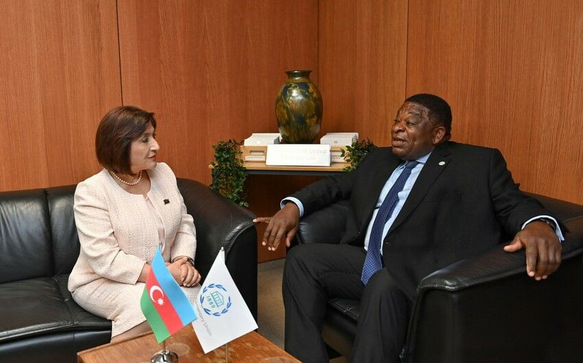 Qafarova Parlamentlərarası İttifaqın Baş katibi ilə görüşdü