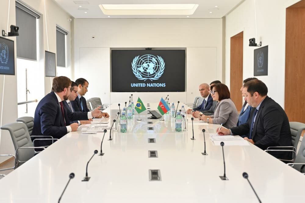 Sahibə Qafarova Braziliya Deputatlar Palatasının sədri ilə görüşdü