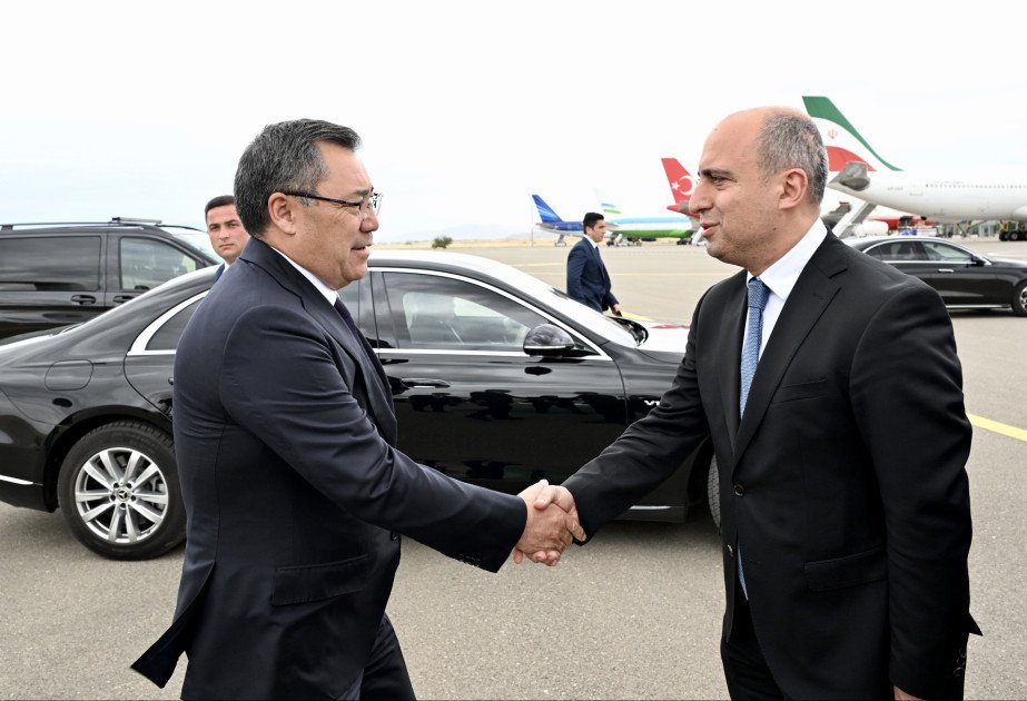 Sadır Japarovun Azərbaycana səfəri başa çatdı 