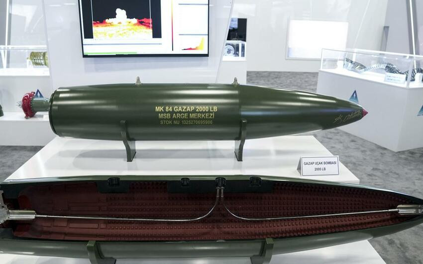 Türkiyənin ən güclü aviasiya bombası… – VİDEO