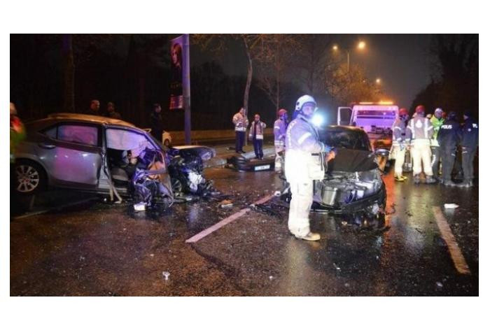 33 yaşlı Günelin öldüyü dəhşətli qəzanın görüntüləri – Video