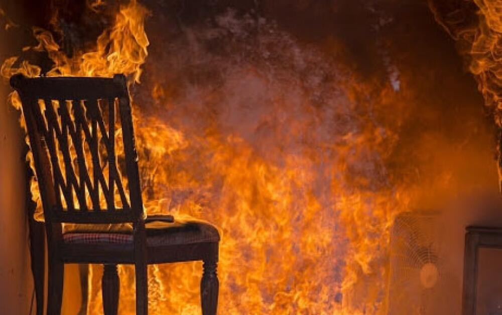 Xırdalanda ev yandı – Video