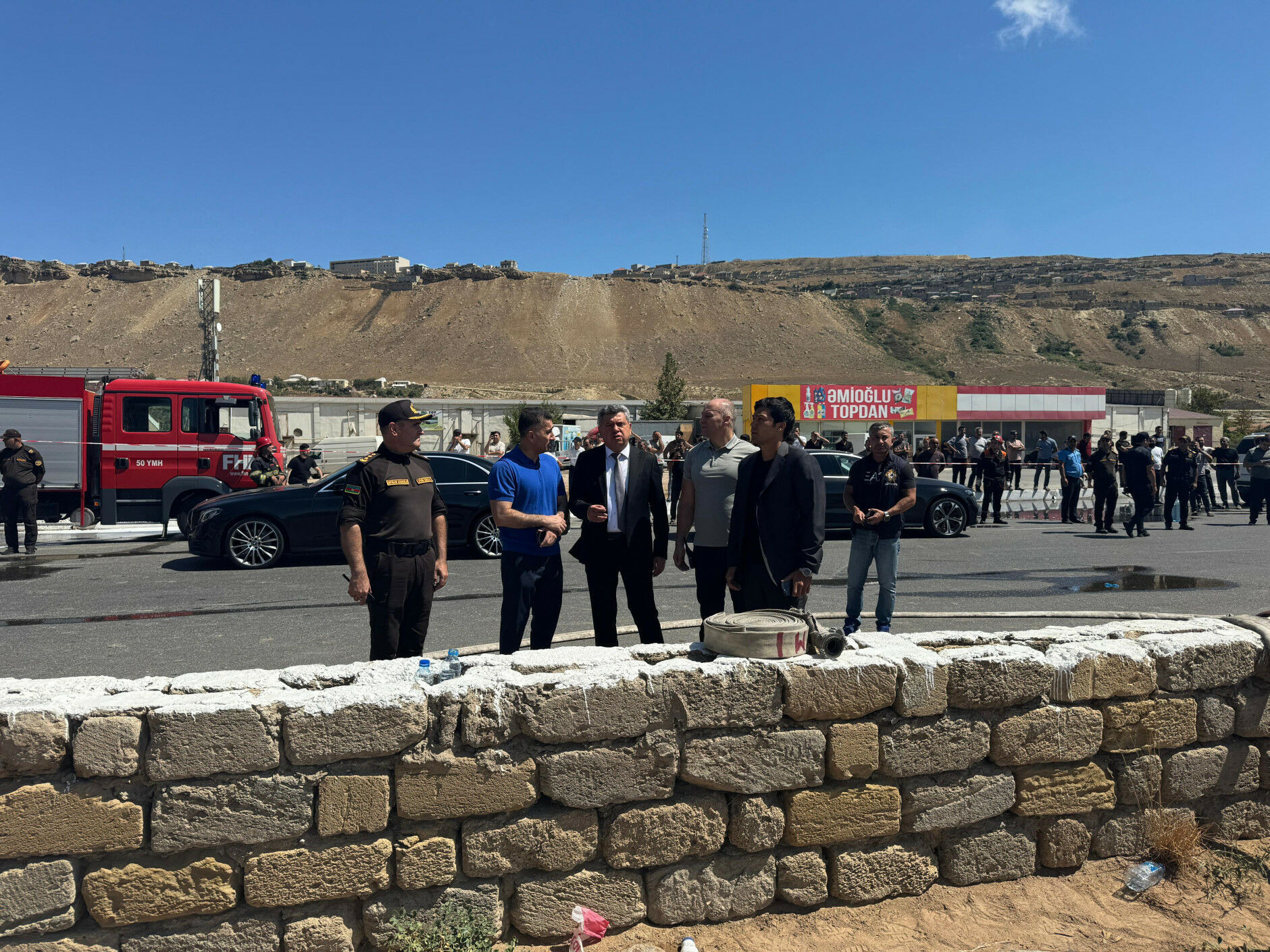 “Sədərək”də güclü yanğın: general hadisə yerinə gəldi – VİDEO / Yeni detallar