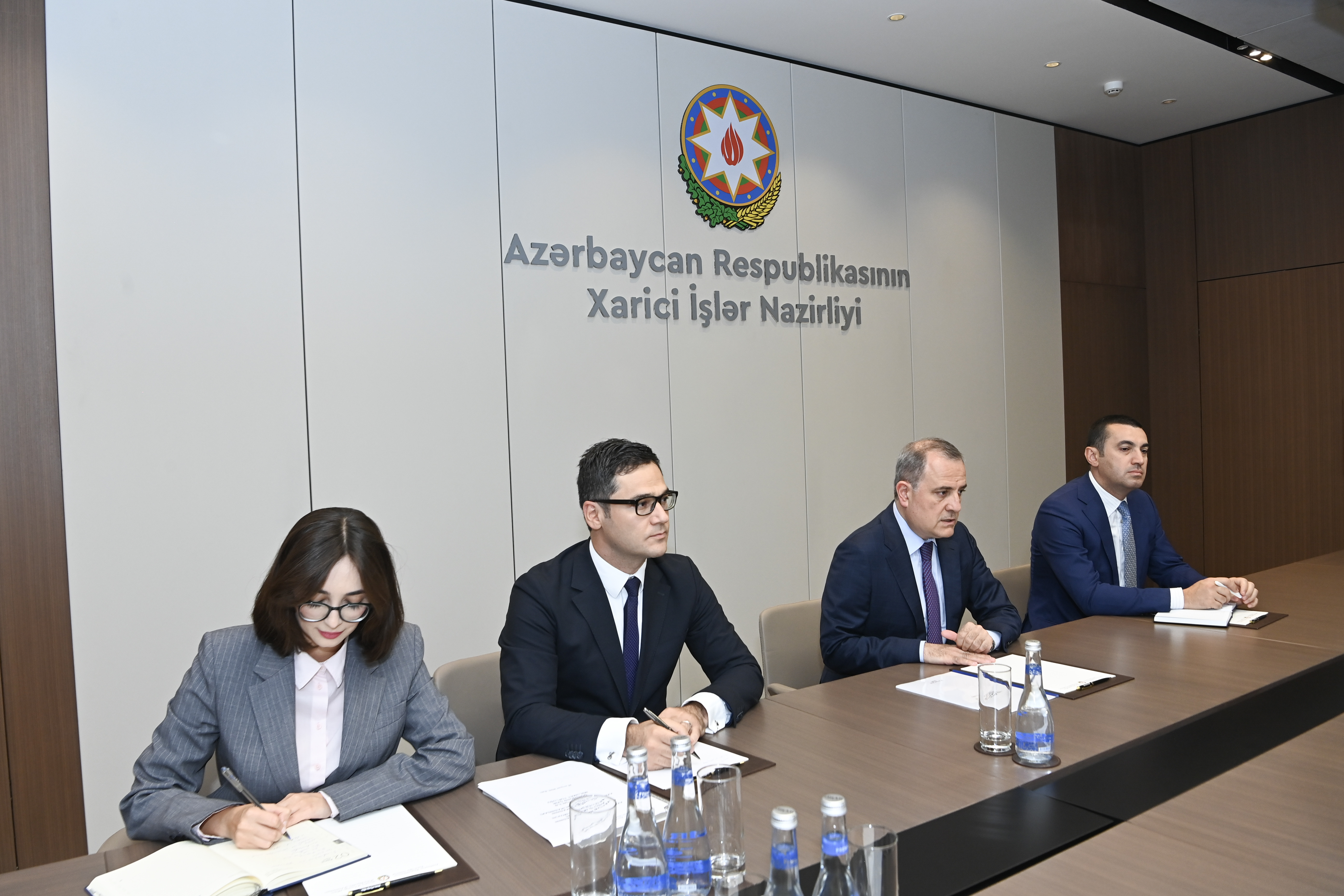 Ceyhun Bayramov Fransa səfirini qəbul etdi – FOTOLAR