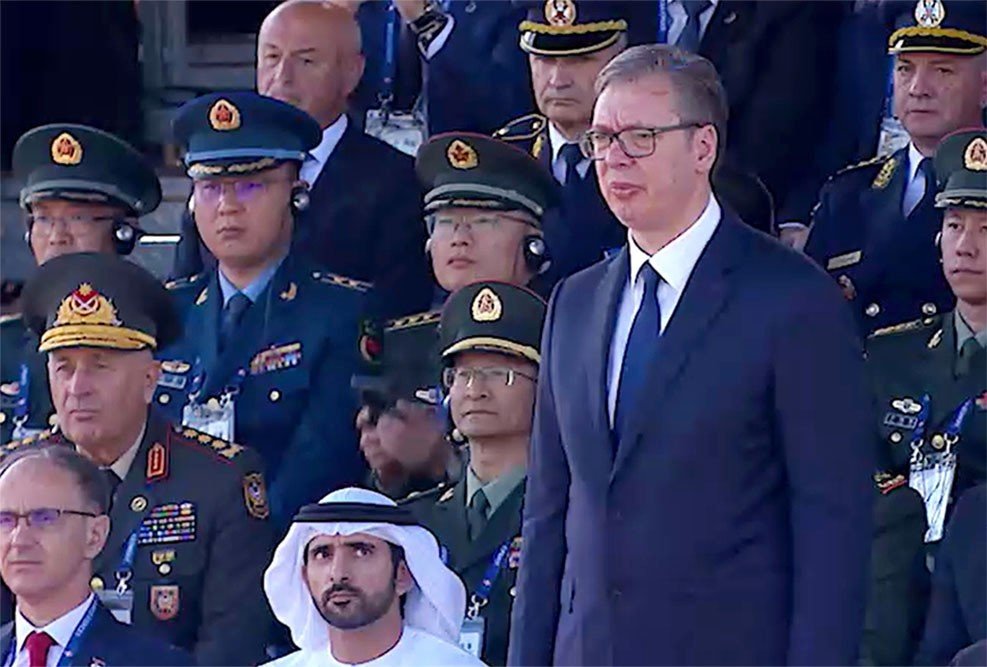 Kərim Vəliyev Belqraddakı hərbi paradda… – FOTOLAR