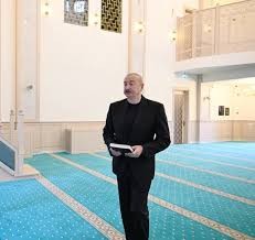 Hadrutda inşa edilmiş məscidin açılışı olub