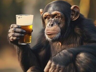 Alimlər sübut etdilər: Şimpanzelər hər gün bir bakal pivə “içirlər”