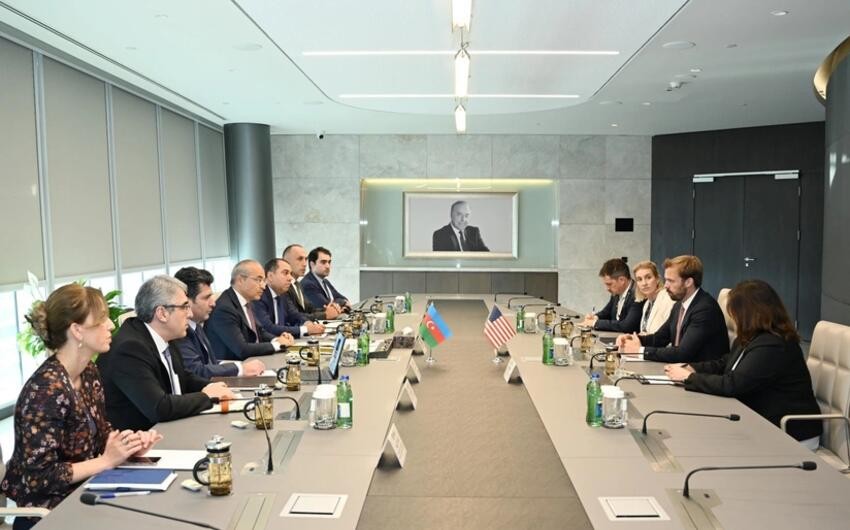 Mikayıl Cabbarov ABŞ rəsmisi ilə əməkdaşlığı müzakirə etdi