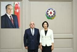 Əli Əsədov Çin Xalq Siyasi Məşvərət Şurasının üzvü ilə görüşüb