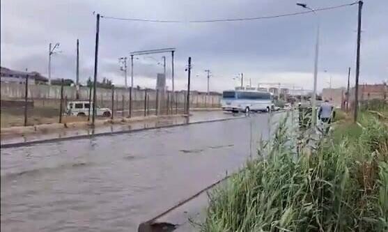 Ölüm hadisələrinin baş verdiyi tuneli yenə su basdı – Sabunçuda həyəcanlı anlar – VİDEO