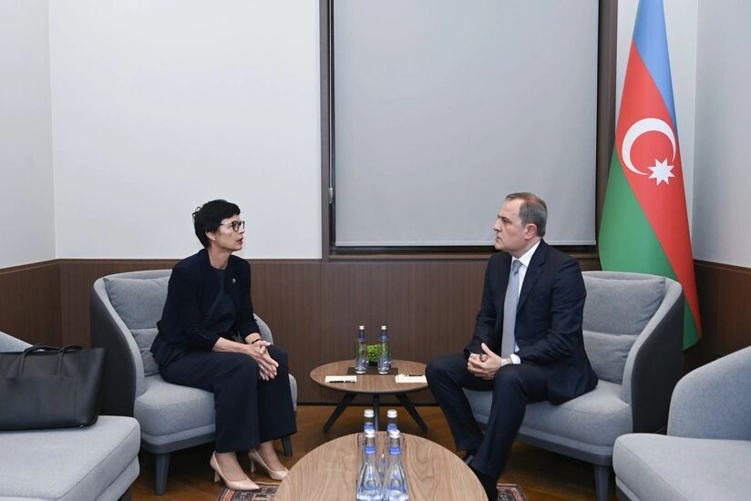 Ceyhun Bayramov AK komissarı ilə bölgədəki vəziyyəti müzakirə etdi – FOTO