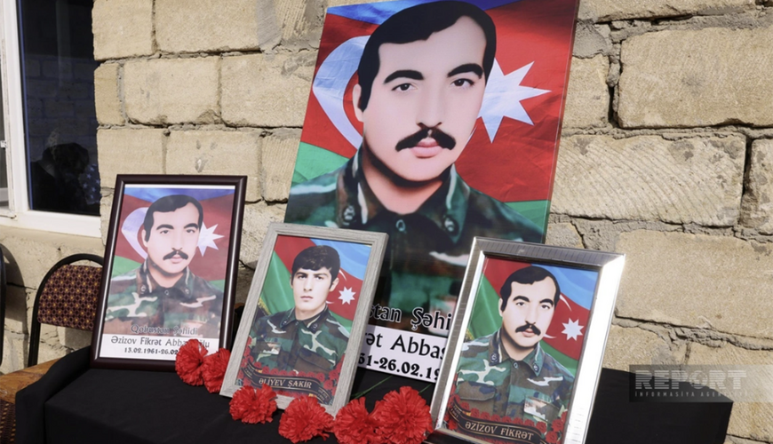 İtkin şəhidimizlə vida mərasimi keçirildi – Fotolar