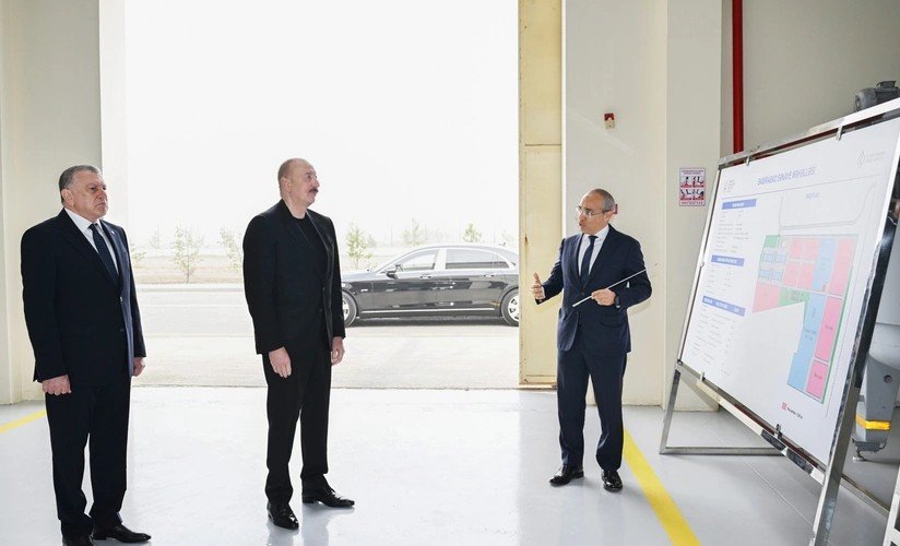 İlham Əliyev Sabirabadda – FOTO