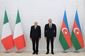 Azərbaycan və İtaliyanın dövlət başçıları mətbuata bəyanatla çıxış edirlər