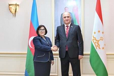 Sahibə Qafarova Fayzali İdizoda ilə görüşdü – Foto