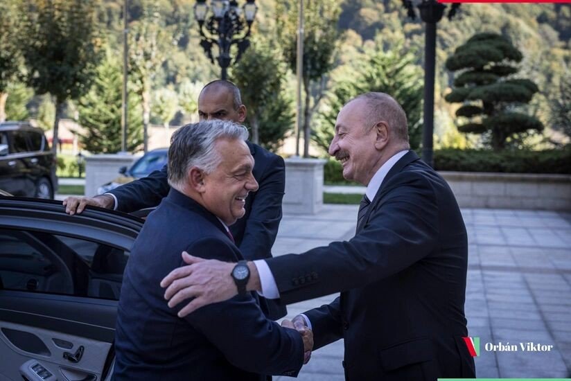 Viktor Orban İlham Əliyevlə görüşü ilə bağlı paylaşım etdi