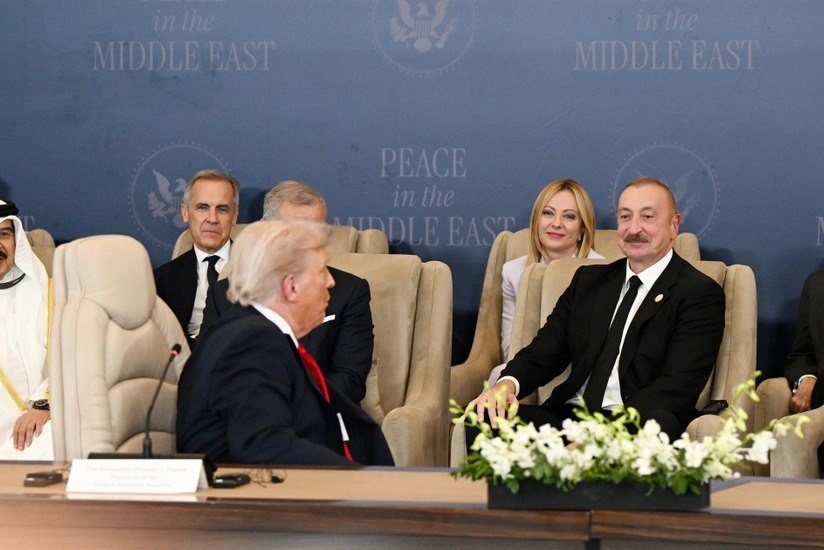 Prezident Yaxın Şərq Sülh Sammitində iştirakı ilə bağlı VİDEO PAYLAŞDI