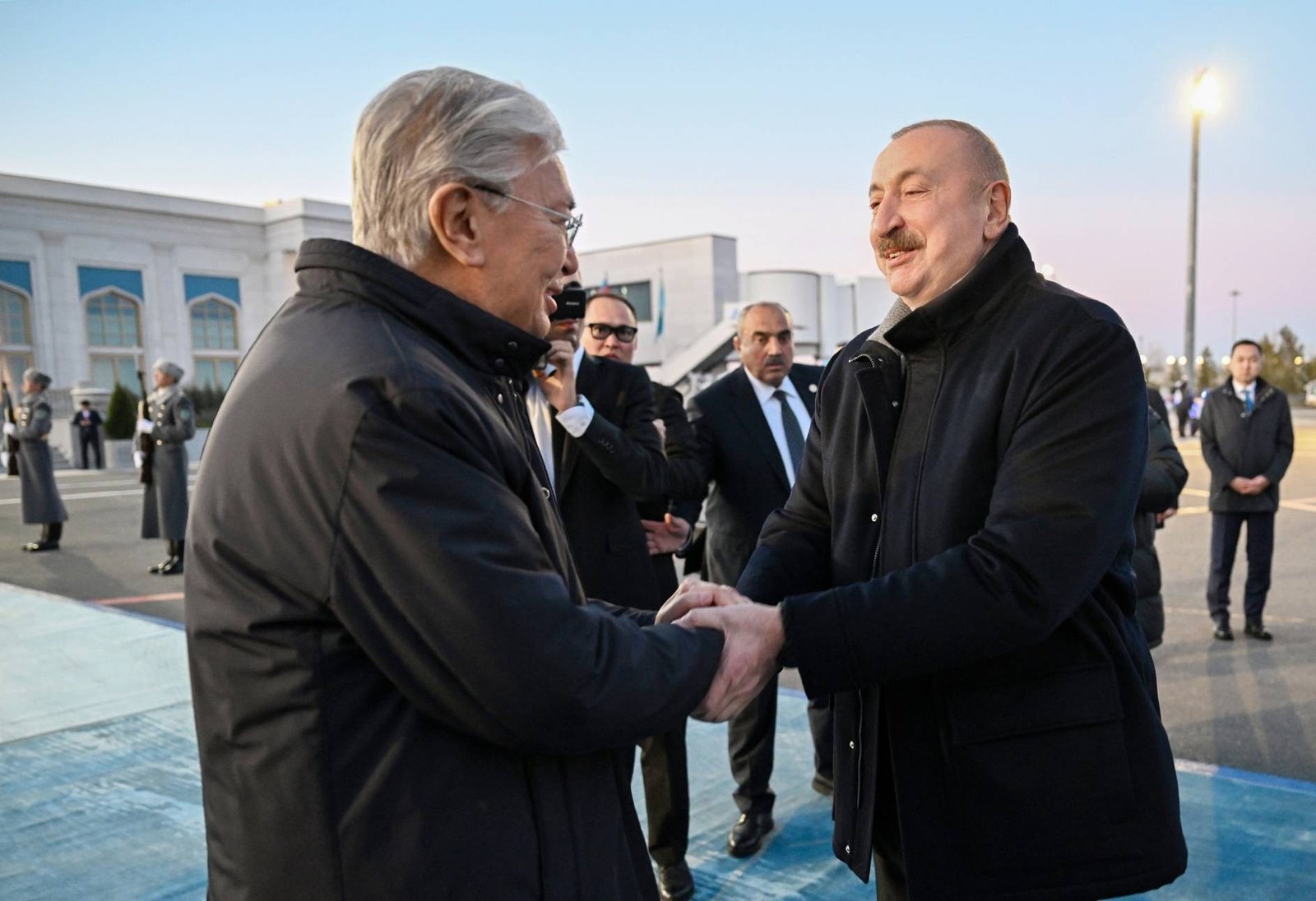 İlham Əliyev Qazaxıstana dövlət səfəri ilə bağlı paylaşım edib