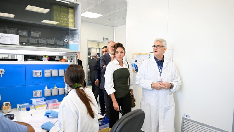 Mehriban Əliyeva Avropanın ən böyük pediatrik xəstəxanasında – FOTO