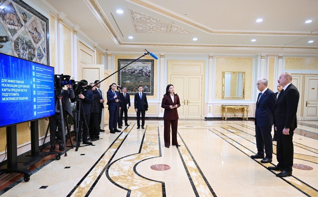 Astanada “Orta dəhlizin inkişafı” birgə layihəsi təqdim edildi – FOTOLAR