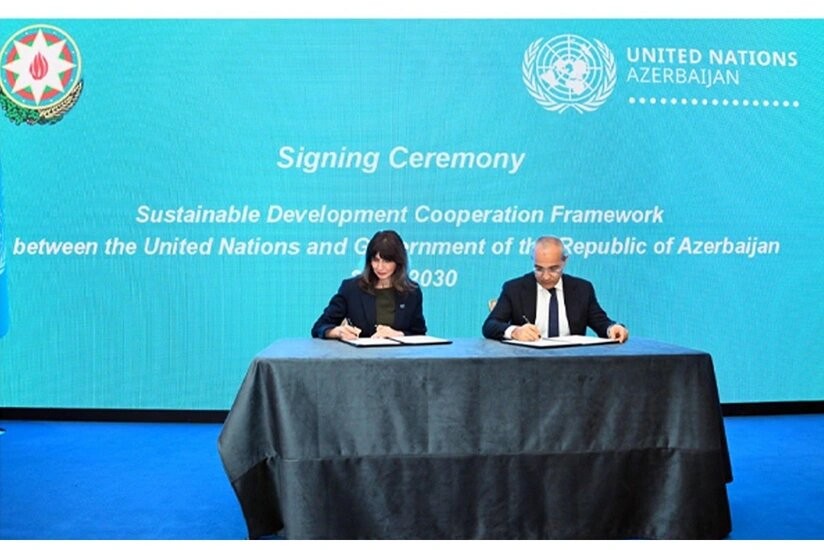 Azərbaycan BMT ilə Əməkdaşlığa dair Çərçivə Sənədi imzaladı