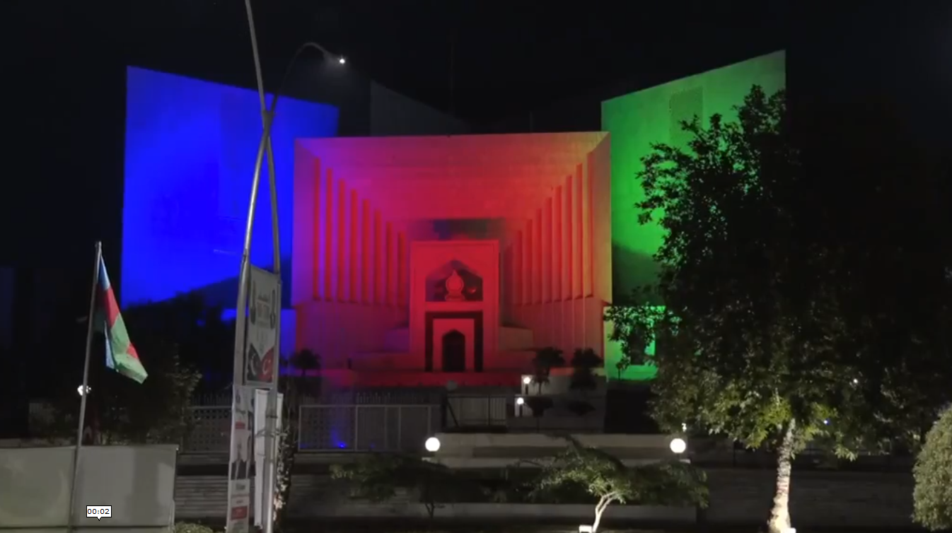 Pakistandan Azərbaycana Zəfər Günü jesti 