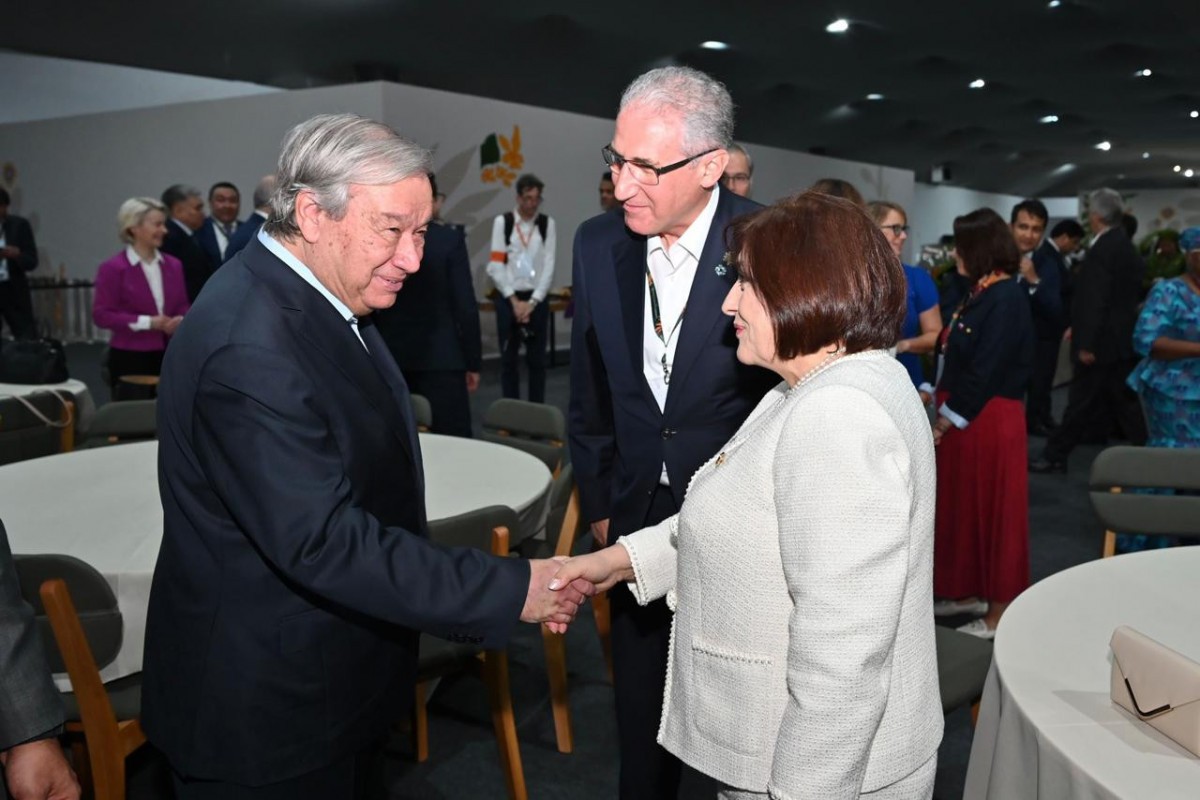 Sahibə Qafarova COP30-un Liderlər Sammitinin açılış mərasimində iştirak edib